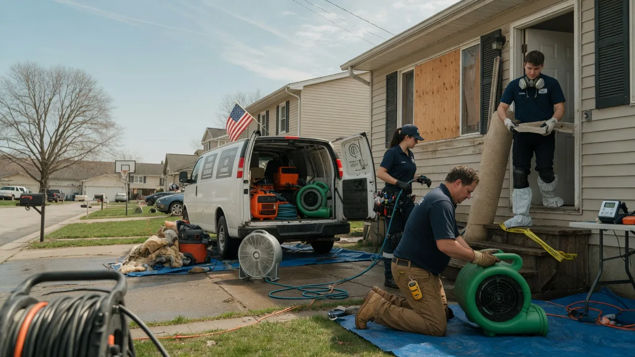 Water Damage Restoration in Albrightsville, PA near me